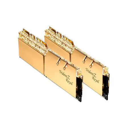 G.SKILL Trident Z Royal DDR4 DIMM 16GB 2x8GB 4000MHz CL15 1.5V Gold